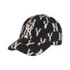 MLB Black/White Baseball Caps Unisex Fashion 3ACPMF126-50BKS