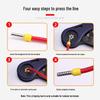 European Style Pin Terminal Crimping Pliers - Cold Crimping Hardware Tool for Small Tubes