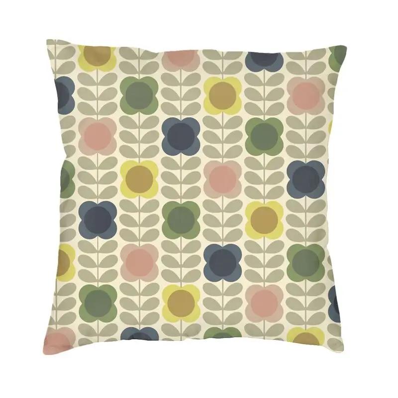 Orla Kiely Fabric Nordic Throw Pillow Cover Decoracion Salon Scandinavian Geometric Chair Cushion pillow covers decorative