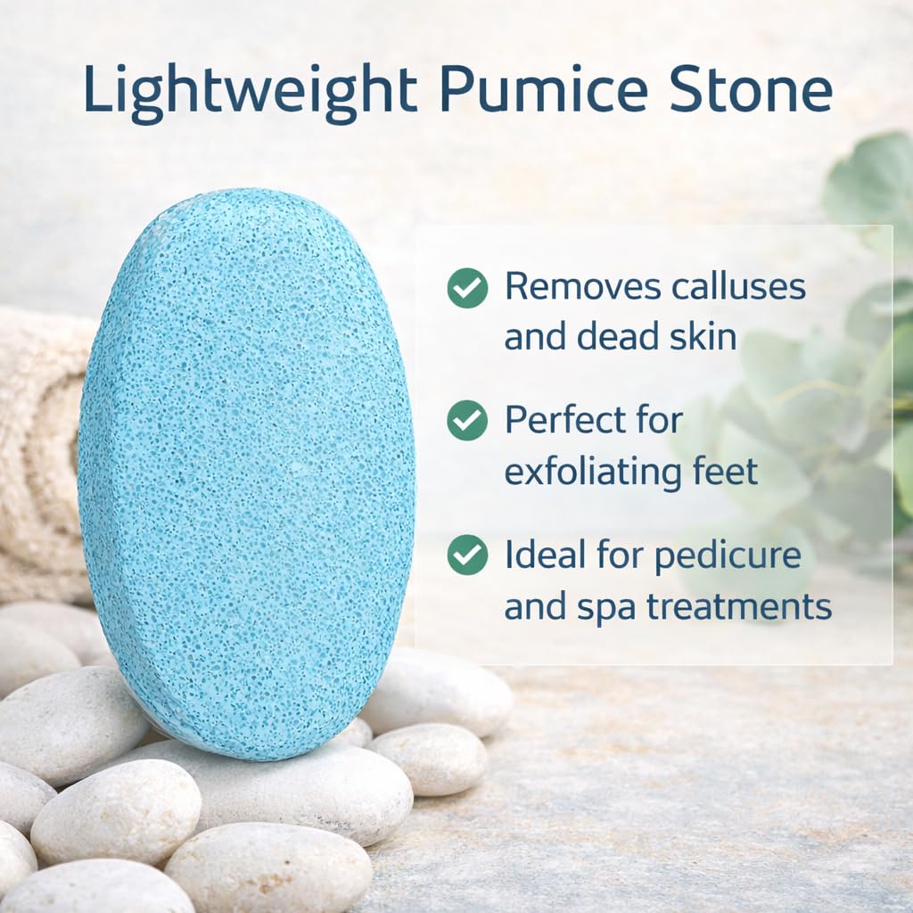 Trendy Look Oval Pumice Stone For Removing Dead Skin/Callus/Cracked Heels For Men And Women (LWS-9)