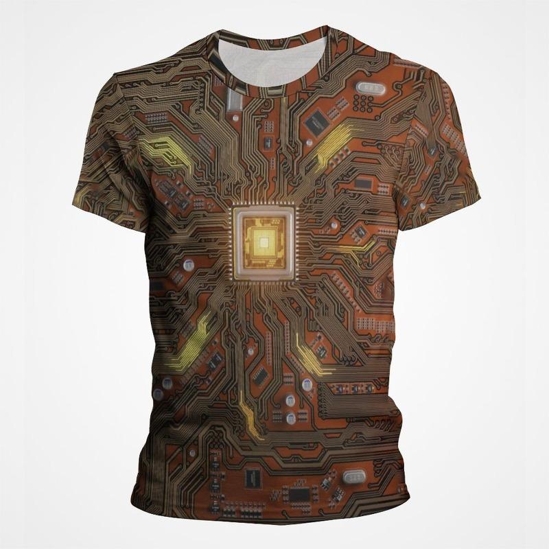 

New Tennis Shirt Men s Sports Badminton Table V-neck Short Sleeved 3D Printed Sports Casual Top Gym Training Running T-shirt S