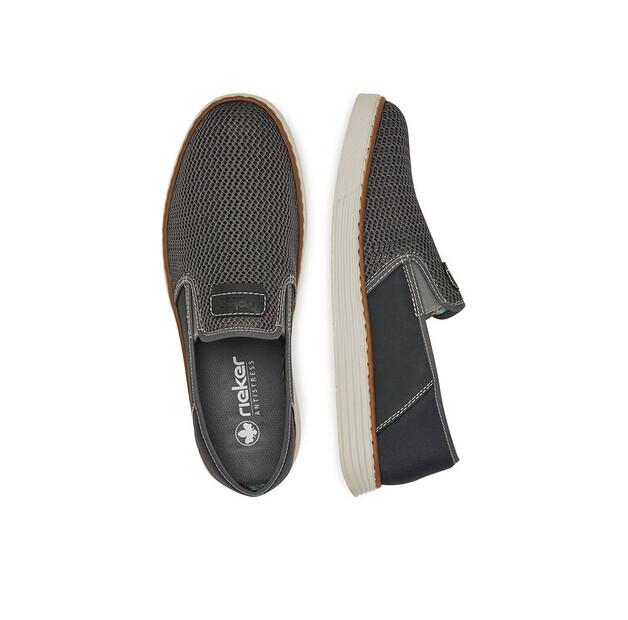 Полуботинки Rieker B2267-45 серый