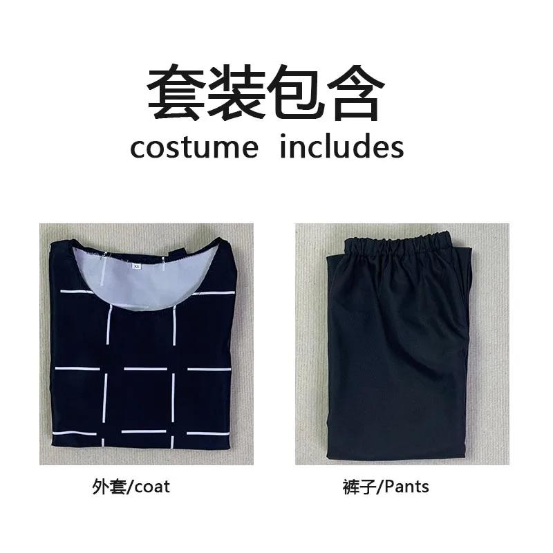 

Аниме Косплей Jjk Унисекс Махито Черные Наряды Униформа Костюм Для Хэллоуина Карнавала Костюм для косплея Махито XS