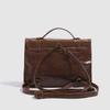 Large-capacity briefcase, Japanese-style JK uniform bag, vintage buckle messenger bag, college British-style backpack, crossbody bag