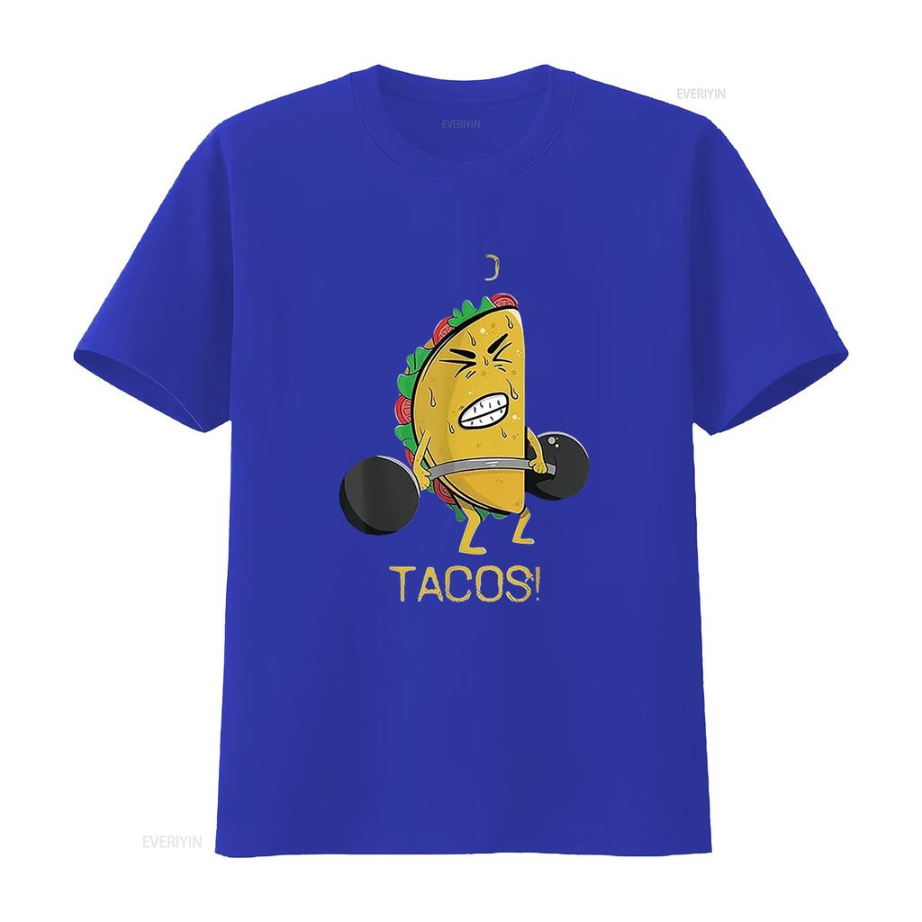 I Do It For The Tacos Weight Lifting Taco Cinco Unique Women S  T Shirt with Eye Catching  Vintage Washed Casual Soft Stylish
