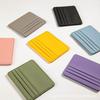 Ultra-thin PU Leather Mini Wallet Slim Credit Card Holder 4 Slots for Men Women Business ID Case