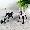 In Stock 10cm 3pcs Mega Houndoom Anime Figures Houndour Figure Houndoom Figurine Pvc Statue Collection Desk Decoration Gift Toys