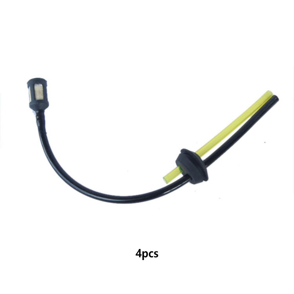 4 Pieces Lawn Mower Fuel Tube Grasses Trimmer Oil Gardening Tool Replacement Part Maintenance for Professional
