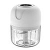 Electric Garlic Crusher Mini Garlic Slicer Multi Functional Kitchen Vegetable and Fruit Crusher 205ML USB Charging Food Chopper