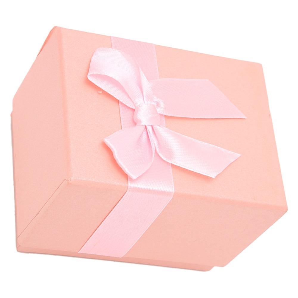 Kraft Paper Bowknot Decor Watch Gift Box Jewelry store watch display box
