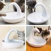 Pioneerpet Schwan Haustier-Trinkbrunnen Ideal für Katzen und Hunde mit leisem Betrieb und einfachen Reinigungsfunktionen