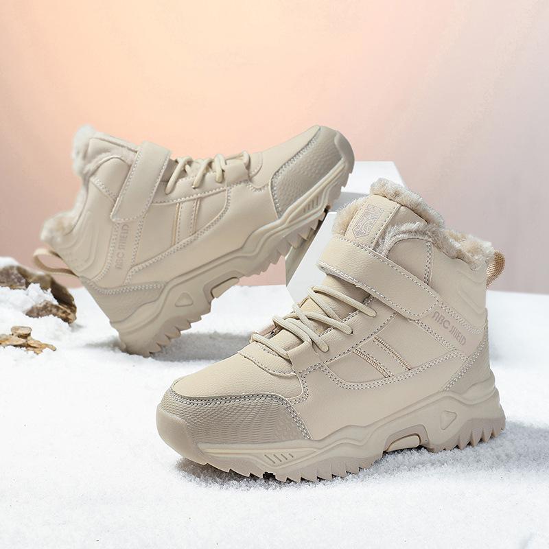 2025 Winter Kids' Snow Boots and Unisex Warm Cotton Travel Shoes