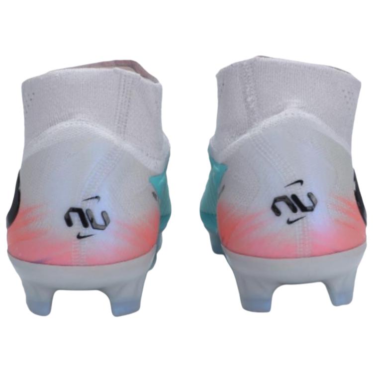 Nike United Phantom 6 High Elite Pistachio Frost/Hyper Orange Unisex Cleats Blue IB2468-300