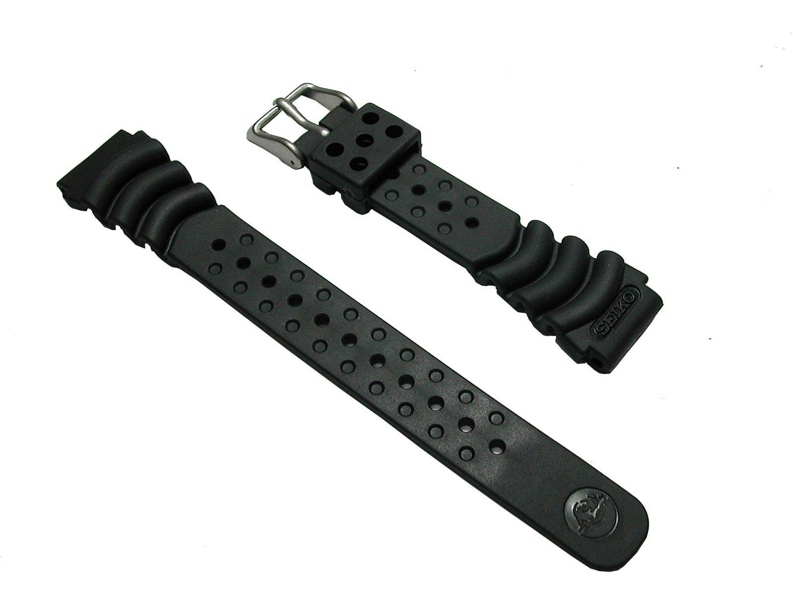 

SEIKO Watch Band 19mm Urethane Band DB72BP [SEIKO] Men s