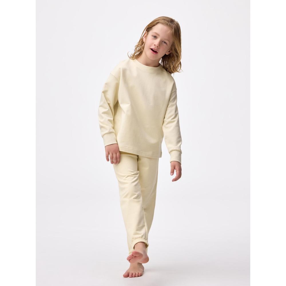 GU by Uniqlo Kinder Unisex Baumwoll Schweißanzug Lounge Set