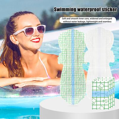 Women's Waterproof Swimming Private Patches Skin-Friendly Stickers for Spa Water Wing PU Film Durable Dirt-Prevent Stickers