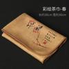 Painted Tea Cloth Tea Towel High-Grade Tea Towel Cloth Tablecloth Absorbent Tea Set Thickened Cotton and Linen Rag Kettle Mat