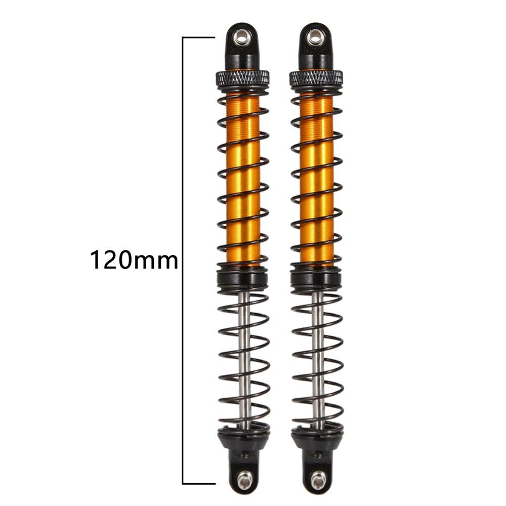2Pcs Metal Shock Oil Damper Suitable for 1/10 Remote Control Crawler Vehicle Axial SCX10 90046 AXI03007 TRX4 TRX6 Upgrade Parts