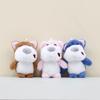 Adorable Cartoon Dog Plush Keychain Soft Doll Keychain For Cute Pet Lovers