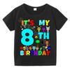 Sommer Kurzarm Sprunki Incredibox Aufdruck Kinder T-Shirts Kinderkleidung Jungen Mädchen T-Shirts Tops Geburtstagsfeier Geschenke