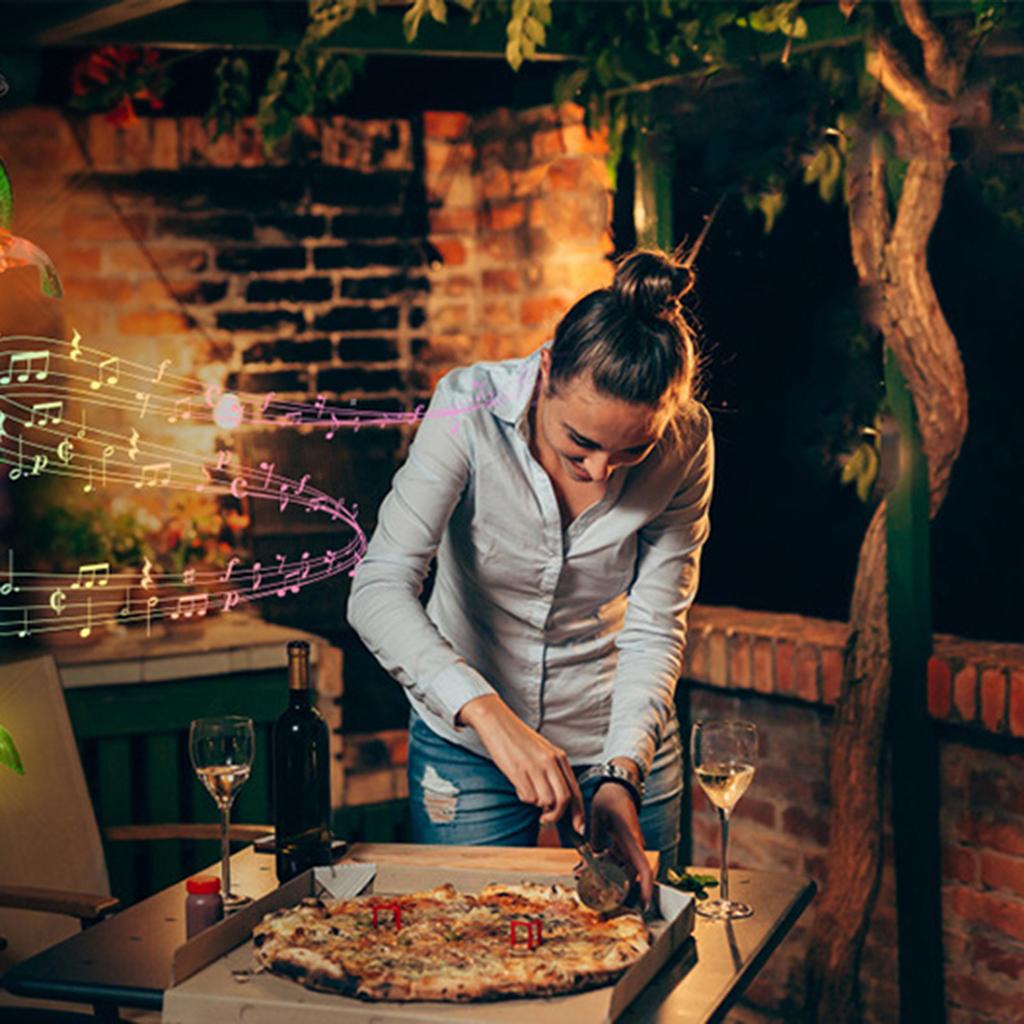 Solar Wind Chimes Changing Colors LED Wind Chimes for Outside