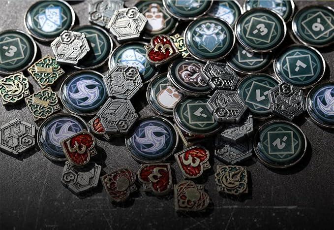 Poczytalność sanity 3 metalowa moneta zamiennik do arkham horror 1 szt