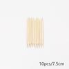 Nail Cuticle Pusher Orange Wood Sticks Nail Manicures Remover Wooden Design Nail Gel Polish Drawing Stick for Nail Art