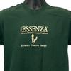Vintage 90s Bella Essenza Beauty Products T Shirt Green Natural Unisex L Large