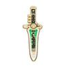 Cartoon Modern Dragon Dagger Brooch Vibrant Alloy Pin Dynamic Decorative Wear Everyone For
