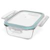 Glass Food Container with Lid and Seal, Ovenproof Dish, 1.5 L