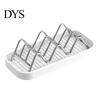 Bathroom Storage Accessories 3-Compartment Soap Rack, Stainless Steel Holder with Removable Case Water Tray Tray, Hollow Tilt Design Organizer