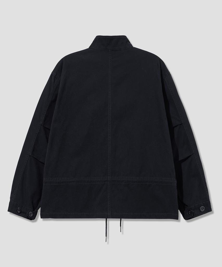 AGOD Washed Canvas Field Jacket [Black]