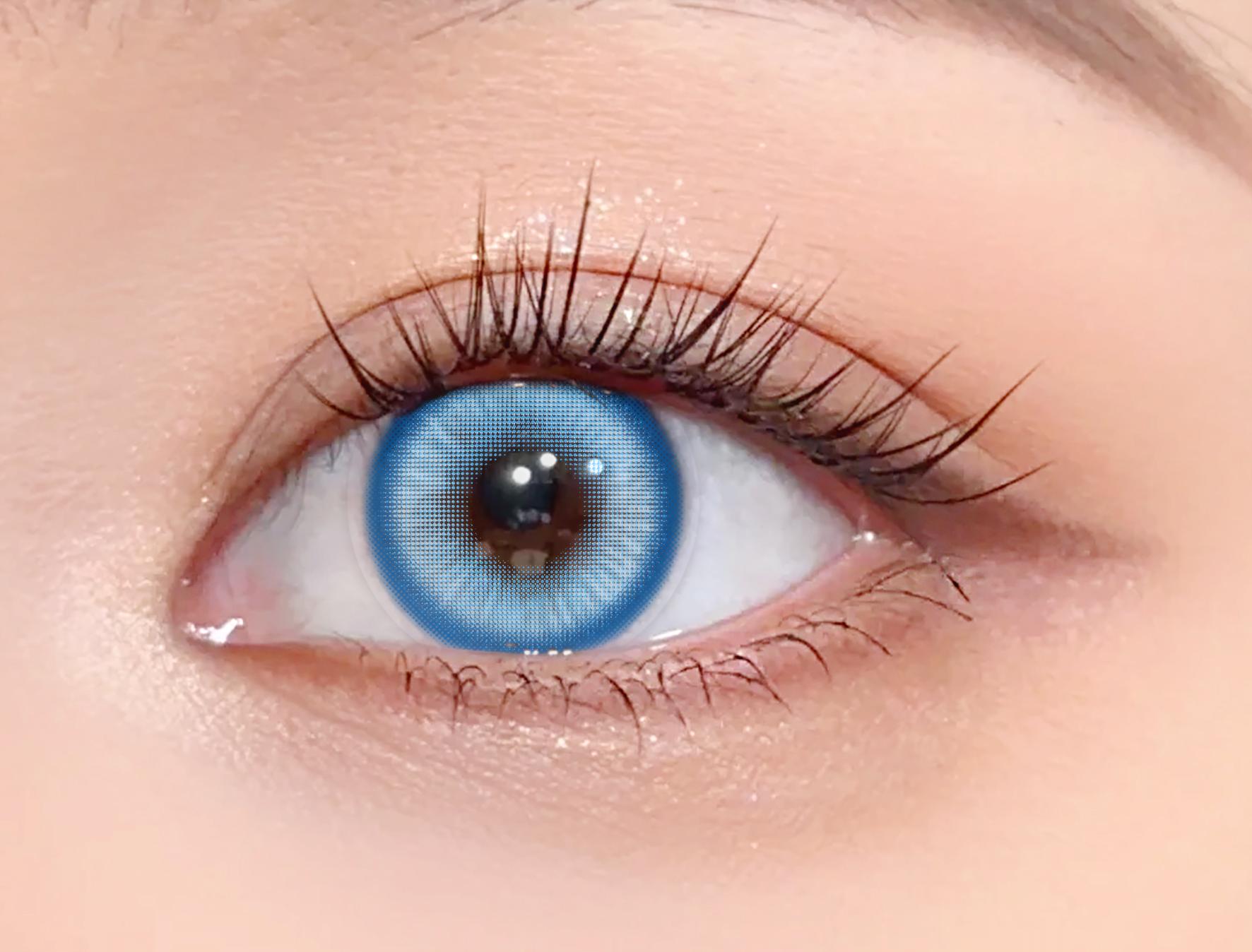 

Цветные контактные линзы для глаз Beauty Pupils 1 пара Аниме Косплей Линзы Красные линзы для вечеринок на Хеллоуин небесно-голубой