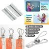Practical And Functional 20x Stainless Steel Laundry Clips For Securely Holding Wet Clothes And Small Items