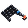 10PCS Number Keyboard Replacement for UV-5R UV-5RA UV-5RC UV-5RE Series Radio Silicone Keypad