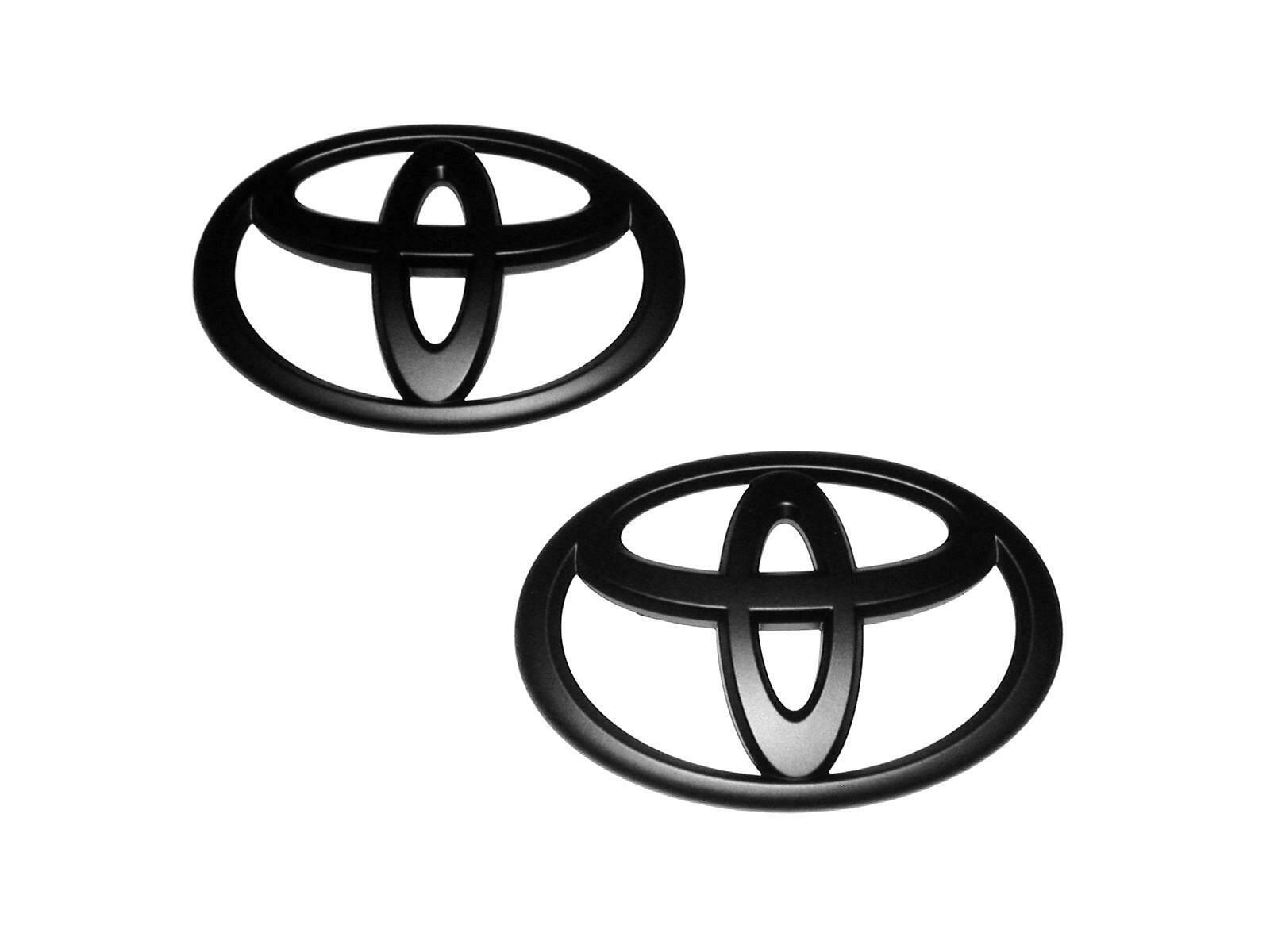 

Матовый черный комплект эмблем Hiace Wide T (Серия 200) чёрный