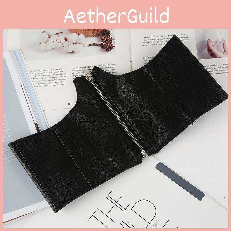 Simple Solid Color Artificial Leather Women Casual Wide Waistband With Zipper For Outdoor Fashion Streetwear