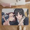 Anime-girls Band cryS Floor Mat Soft Non-Slip Bath Mat, Bedside Carpet, Absorbent Doormat for Home