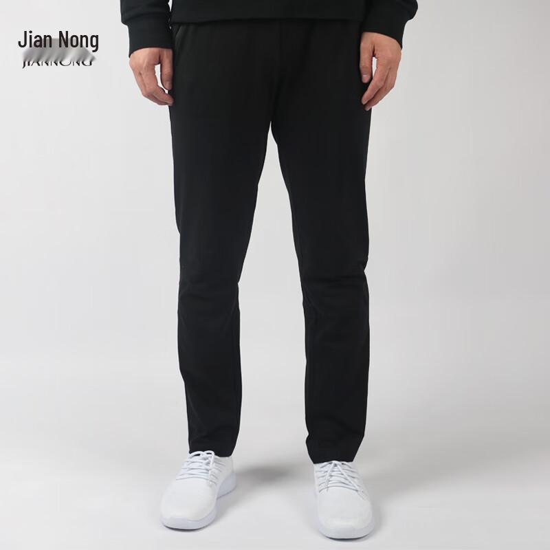 Jiannong N Unisex SORONA Cool Cotton Sports Casual Pants F9228 3XL чёрный