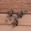 Flying Dragon Pendant Charm, 2 Colors, 15x21mm Alloy Jewelry Accessory