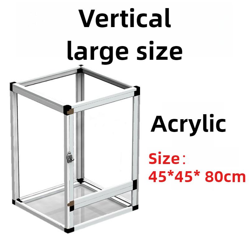 Transparent Reptile Cage Large Reptile Breeding Cages Accessories Lizard Reptiles Boxes Lizard Market Kennel Habitat House