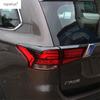 4PCS ABS Chrome Accessories For Mitsubishi Outlander 2015 -  Rear Tail Lights Lamp Eyelid Eyebrow Molding Cover Kit Trim