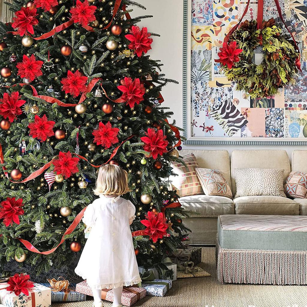 Weihnachtsbaumschmuck, Weihnachtssimulation, Blumen-Weihnachtsschmuck