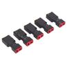 5PCS T Plug to XT60 Adapter Sturdy PC Tight Connection RC Battery Conversion Connector