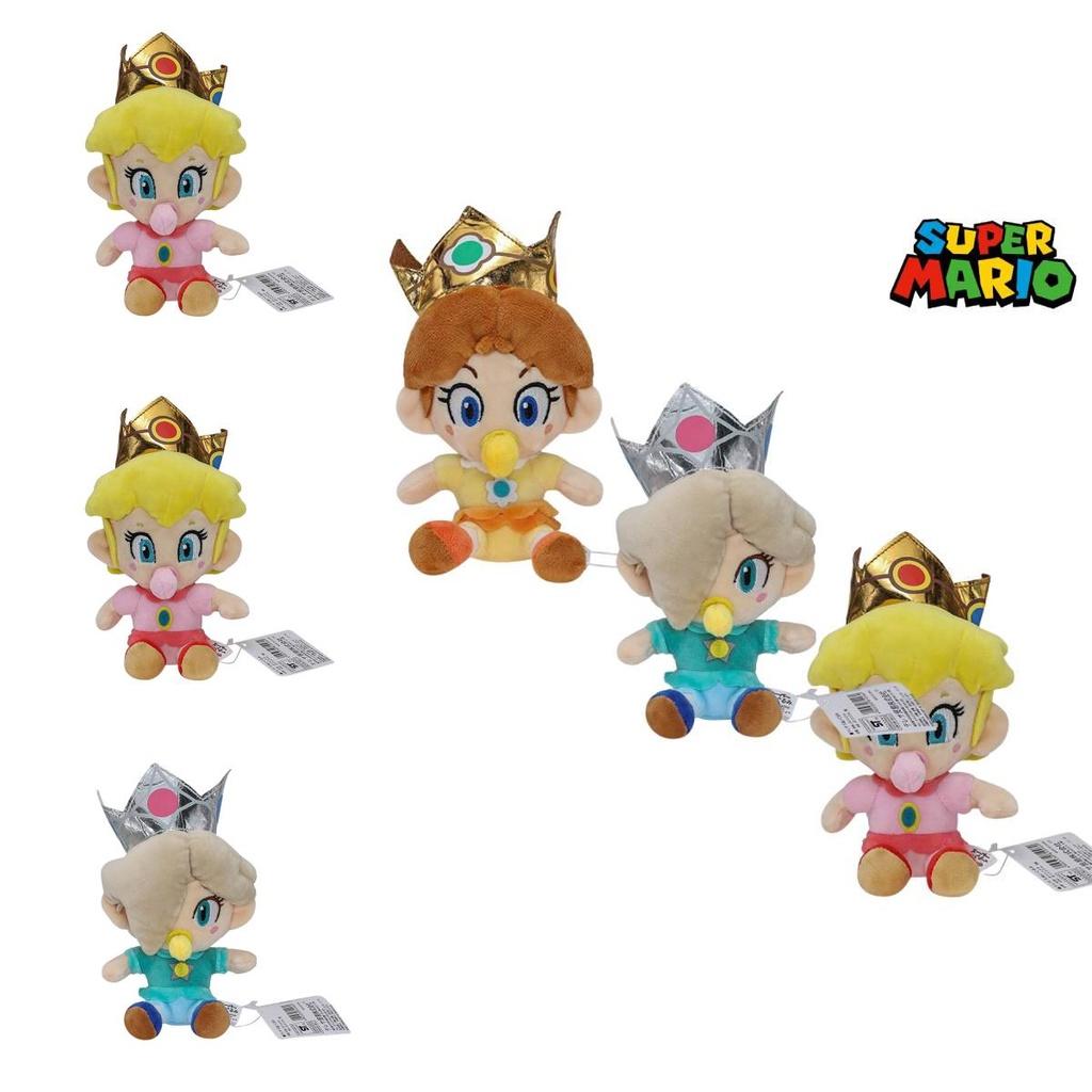 6-inch Small Mario Princess Baby Plush Doll Soft And Cuddly Toy For Kids And Collectors Cartoon Character Inspired