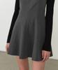 Musinsa Standard Woman Women'S Flare Mini Dress [Medium Grey]
