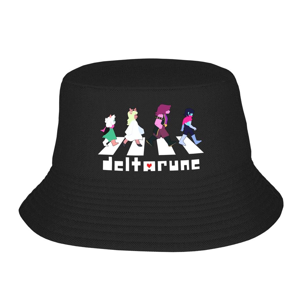 Deltarune Its TV TIME Bucket Hats Spring Picnic Headwear Stuff Tenna Fishing Hat for Women Unisex Boonie Hat Lightweight