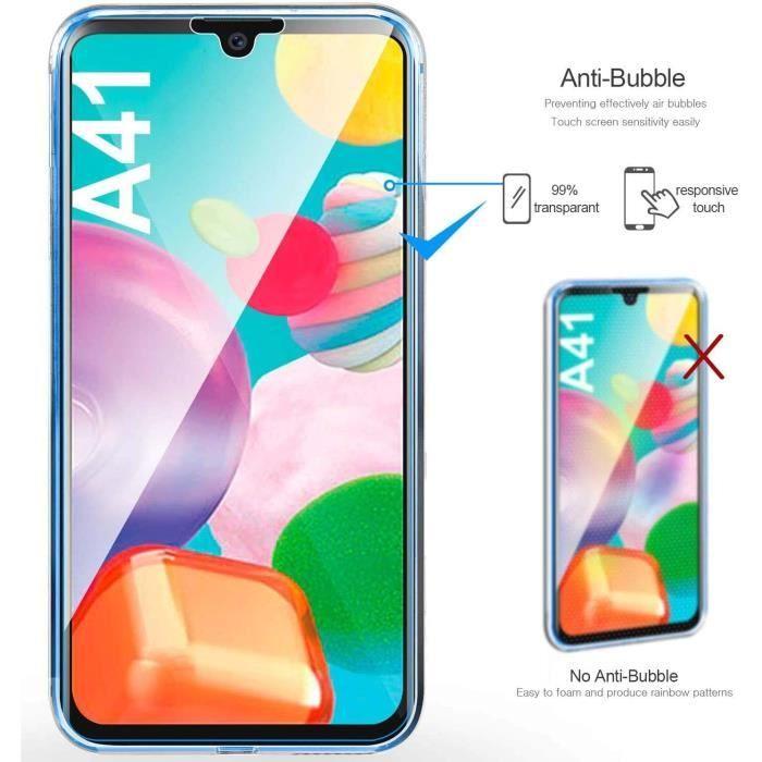 Coque - LittleMonkey - Samsung Galaxy A41 - Silicone Transparent - Protection Complète - Souple