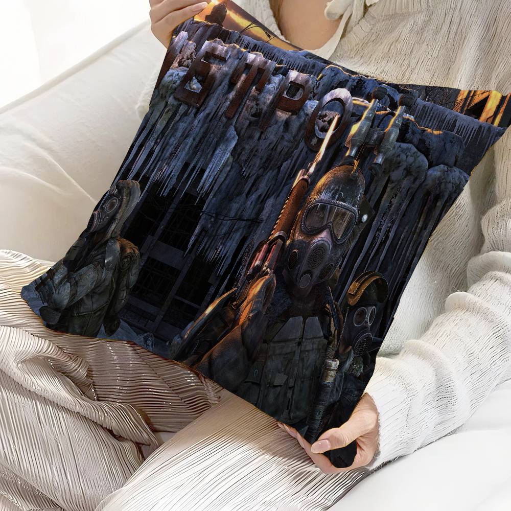 M-Metro 2033 Personalized Pillow Cover Kids Bedroom Wild Party Decor Pillowcase kid Birthday shower Gift