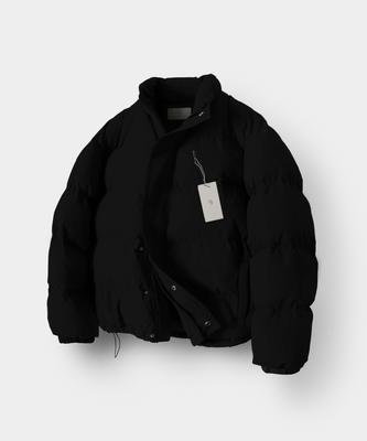 Mood Inside Two-Way Couple Short Padded Jacket_Black